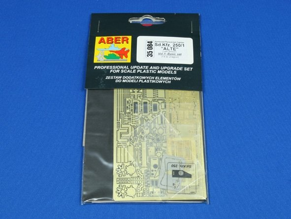 Aber 35084 Sd.Kfz.250/1 Alt (późny) -zestaw podstawowy (DRA) 1/35 – immagine 3