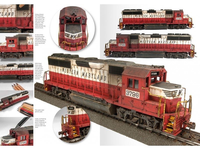 AK Interactive AK696 Trainspotting Modelling Techniques Book English – immagine 4