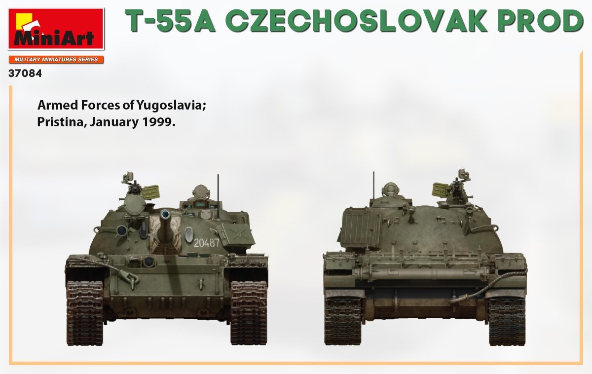 Miniart 37084 T-55A CZECHOSLOVAK PRODUCTION 1/35 – Bild 7