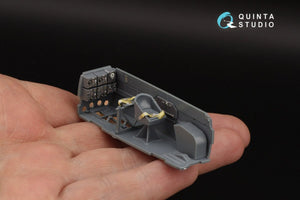 Quinta Studio QD48311 Bf 110C/D 3D-Printed &amp;amp; coloured Interior on decal paper (Eduard) 1/48 – imagen 8