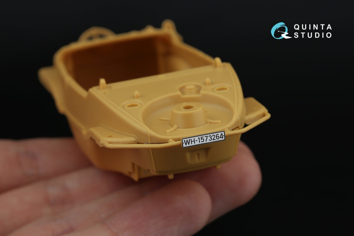Quinta Studio QDS-35146 Schwimmwagen Type 166 3D-Printed &amp;amp; coloured Interior on decal paper (Hero) (Small version) 1/35 – immagine 8