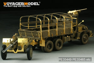 Voyager Model PE35449 WWII US 3inch M5 ATG/w M1 or 105mm Howitzer M2A1Carriage 2in1 For AFV CLUB 35S64 and 35160 1/35 – imagen 10