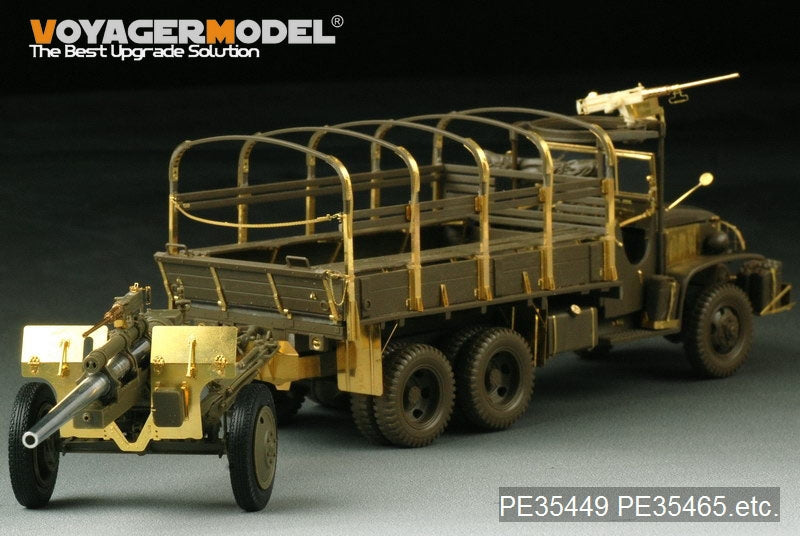 Voyager Model PE35449 WWII US 3inch M5 ATG/w M1 or 105mm Howitzer M2A1Carriage 2in1 For AFV CLUB 35S64 and 35160 1/35 – imagen 10