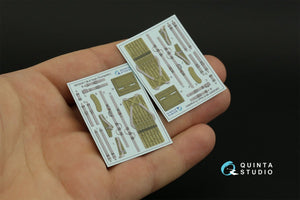 Quinta Studio QD35065 Mi-8MT 3D-Printed &amp;amp; coloured Interior on decal paper (Trumpeter) 1/35 – immagine 3