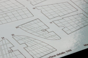 Eduard ER48003 P-38J raised rivets &amp;amp; surface details TAMIYA 1/48 – Bild 5