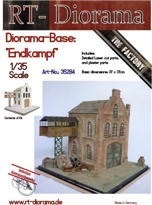 RT-Diorama 35284 Diorama-Base: &amp;quot;Endkampf&amp;quot; 1/35
