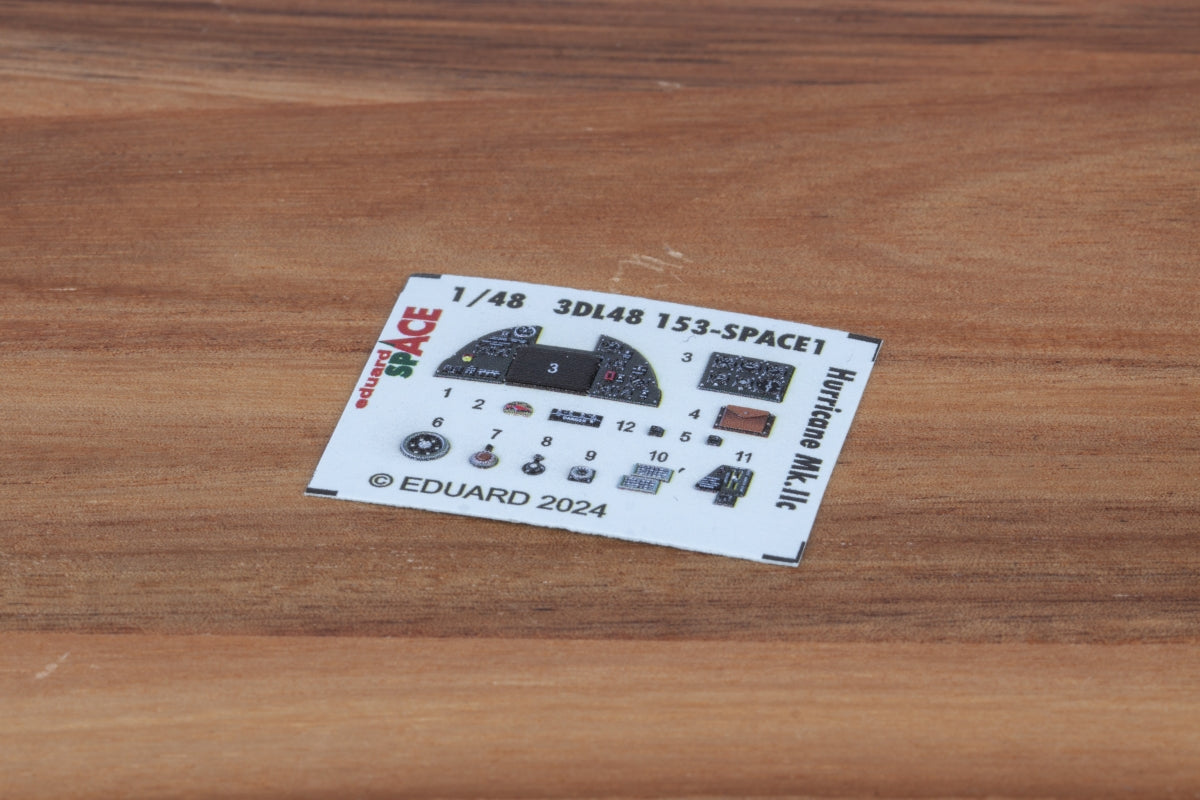 Eduard 3DL48153 Hurricane Mk. IIc SPACE HOBBY BOSS 1/48 – imagen 2