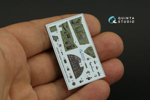 Quinta Studio QD48287 Hawker Hurricane family 3D-Printed &amp;amp; colored Interior on decal paper (Airfix) 1/48 – image 4