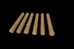 Panzer Art RE35-624 Conteneurs de munitions métalliques pour canon antiaérien FlaK/KwK36 de 88 mm (modèle tardif) (12 pièces) 1/35