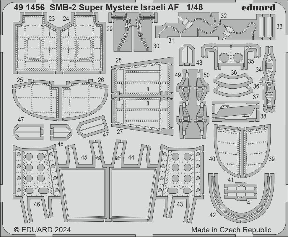 Eduard BIG49420 SMB-2 Super Mystere SPECIAL HOBBY 1/48 – zdjęcie 3