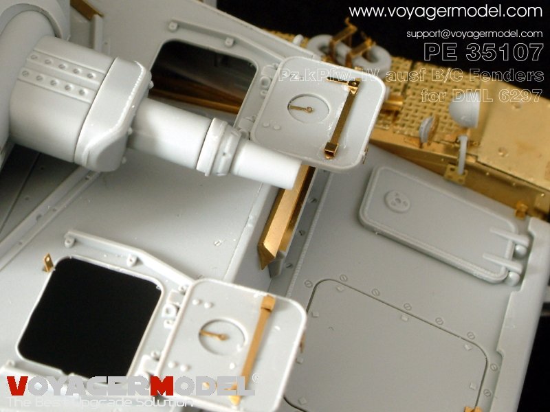 Voyager Model PE35107 Pz.kPfw. IV Ausf B/C (For DRAGON 6297) 1/35 – Bild 11