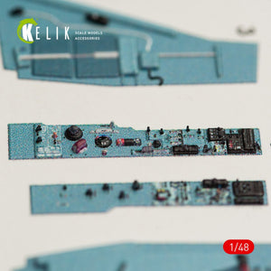 KELIK K48026 SU-25UB INTERIOR 3D DECALS FOR SMER/KP KIT 1/48 – zdjęcie 3