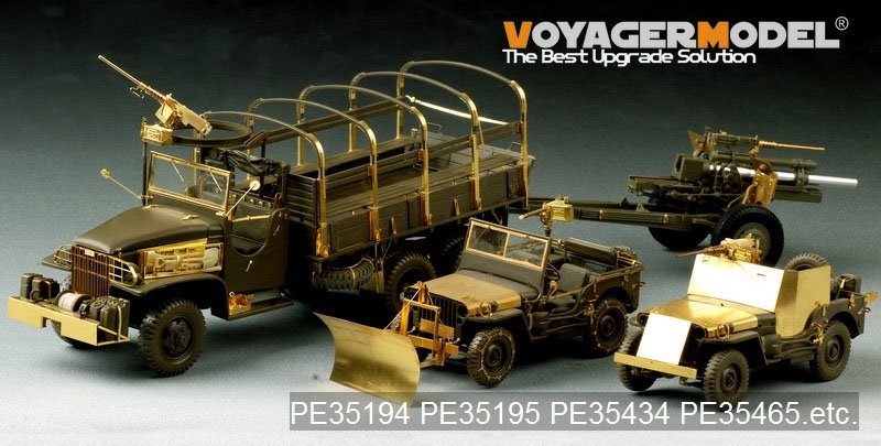 Voyager Model PE35465 WWII U.S. GMC 2.5ton 6X6 Cargo Truck for TAMIYA 35218 1/35 – Bild 20