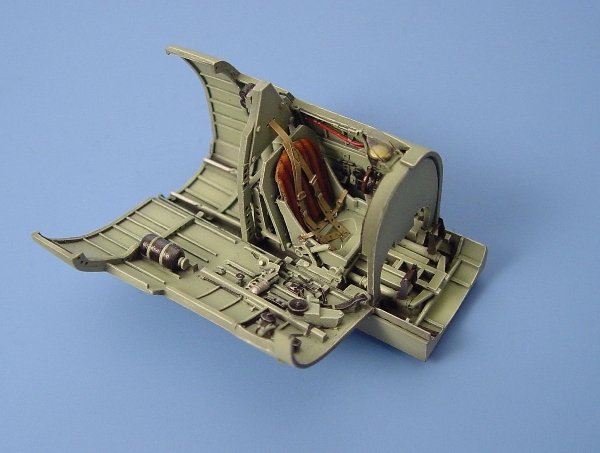 Maquette de cockpit Aires 4129 Spitfire Mk. IX au 1/48 Hasegawa 