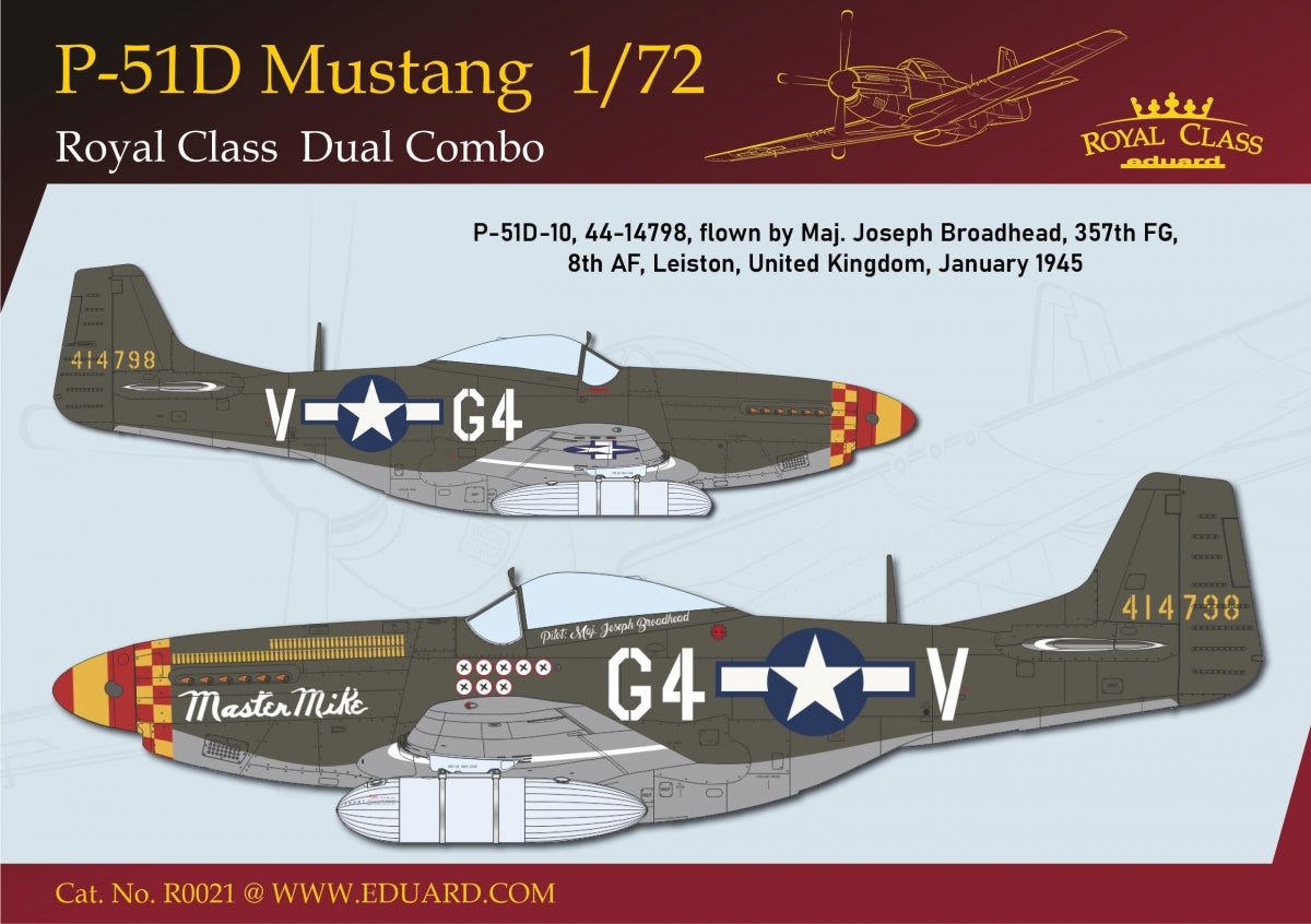Eduard R0021 P-51D MUSTANG DOUBLE COMBO 1/72 – image 26
