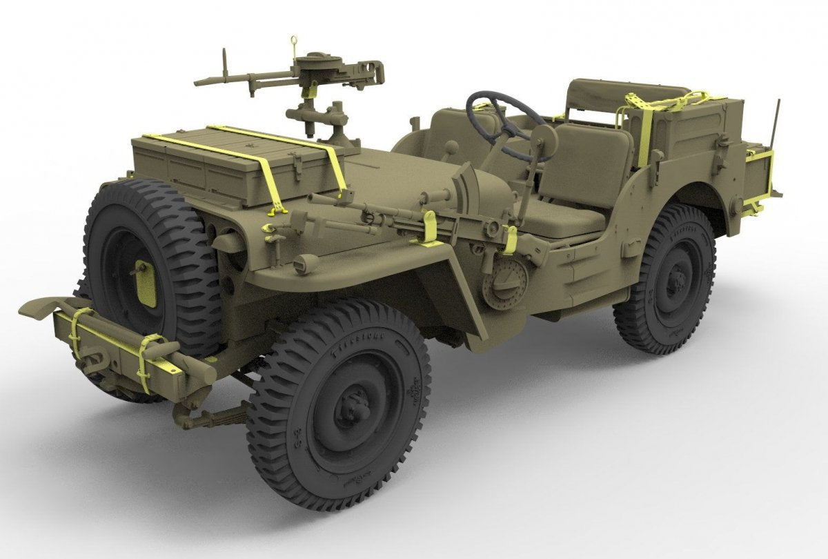 Bronco CB35218 British Recce And Signals Light Truck British (2 Kits) with Crew (5 figures) 1/35 – immagine 3