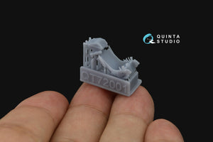 Quinta Studio QD+72168 Su-17M3 3D-Printed coloured Interior on decal paper (Modelsvit) (with 3D-printed resin part) 1/72 – Bild 7