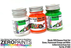 Zero Paints ZP-1203 Mazda 787B Renown Paint Set - 3x30ml – zdjęcie 4