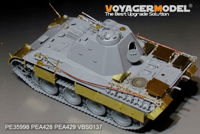 Voyager Model PE35998 WWII German FlaKPanzer V FlaKvierling 20mm MG 151/20 Basic For TAKOM 2105 1/35 – image 8