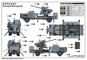 Trumpeter 09594 L4500A mit 5cm Flak 41 II 1/35 – image 4
