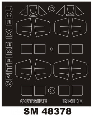 Montex SM48378 SPITFIRE IX EDUARD