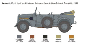 Italeri 6597 Horch 901 Typ 40 Kfz.12 1/35 – imagen 6