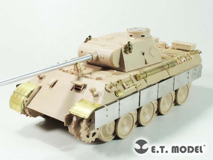 Maquette ET E35-274 Panther D allemand de la Seconde Guerre mondiale (production moyenne/tardive) (pour maquette Meng) 1/35  – image 3