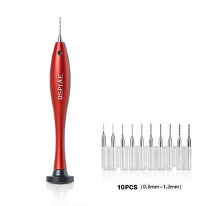 DSPIAE AT-HD Aluminum Alloy Hand Drill / Wiertarka plus zestaw wierteł – Bild 2