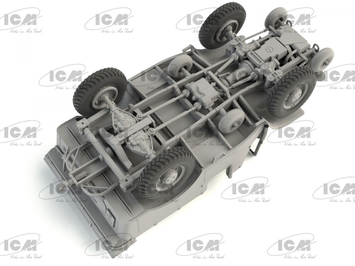ICM 35573 Laffly (f) Typ V15T WWII German military vehicle 1/35 – Bild 7