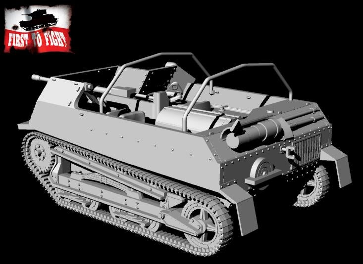 First To Fight PL117 - Polskie Działo Samobieżne TKS-D 1/72 – Bild 2