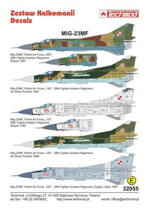 Techmod 32055 MiG-23MF 1/32 – immagine 2