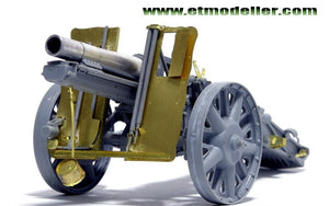 ET Modèle E35-016 Canon d&amp;#39;infanterie allemand sIG33 de 15 cm de la Seconde Guerre mondiale (Pour DRAGON 6259/6473) (1/35) – image 5