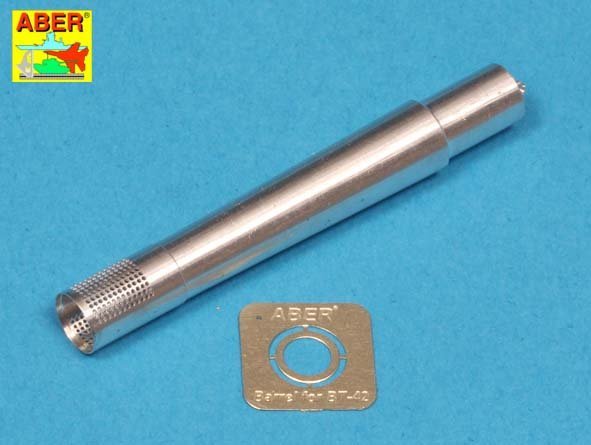 Canon Aber 35L-119 114 mm H/18 pour obusier BT-42 de l&amp;#39;armée finlandaise Tamiya (1/35)