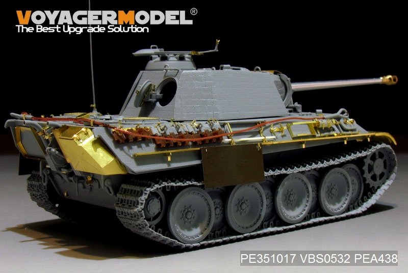 Voyager Model PE351017 WWII German Panther G Early ver.Basic upgrade set (For TAKOM 2119/2134) 1/35 – Bild 4