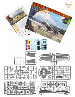 Clear Prop! CP4821 I-16 type 5 (version initiale « dans le ciel d&amp;#39;Espagne ») KIT DE DÉMARRAGE 1/48 – image 2
