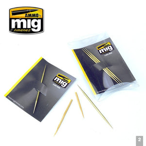 AMMO of Mig Jimenez 8026 BRASS TOOTHPICKS – imagen 2