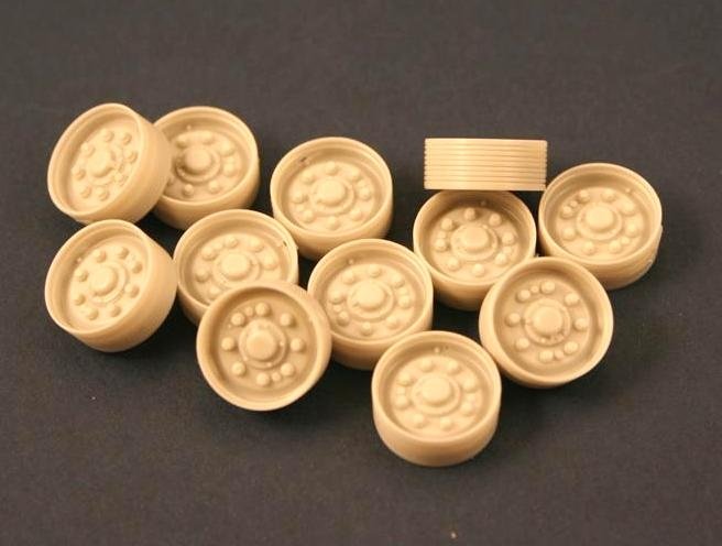 Panzer Art RE35-107 Burn out wheels for M4 Sherman (HVSS Suspension) 1/35 – Bild 2