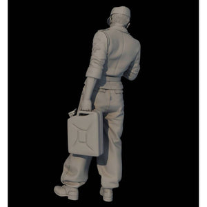 Panzer Art FI35-090 Waffen-SS tanker carrying fuel canister 1/35 – image 2