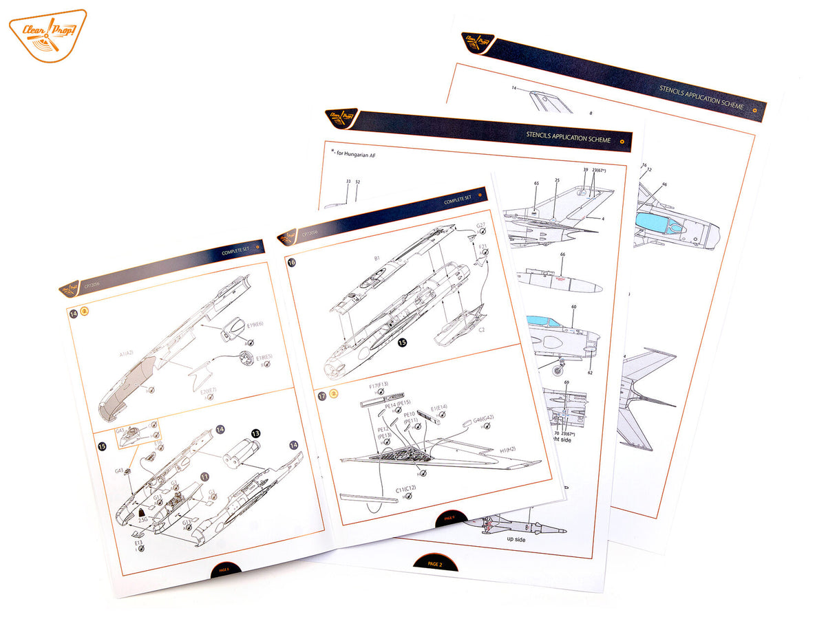 Clear Prop! CP72056 MiG-19 P 1/72 – Bild 42