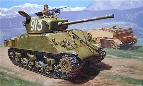 Italeri 6483 Char américain M4A2 Wet Sherman (1/35)