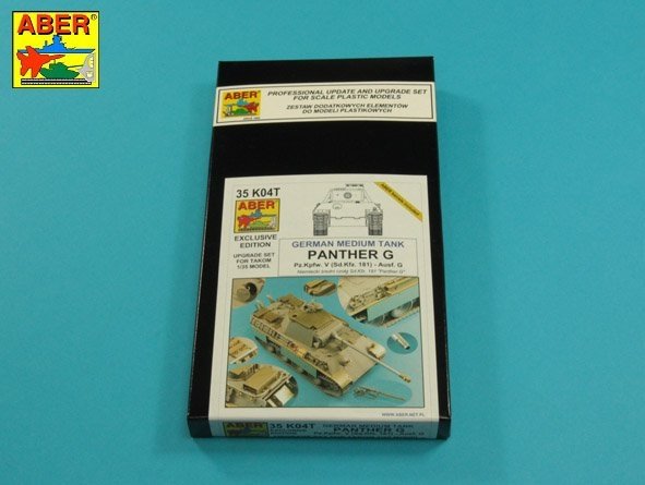 Aber 35K04T Pz.Kpfw. V Ausf.G (i.Kfz.171) Panther 1/35 – zdjęcie 2