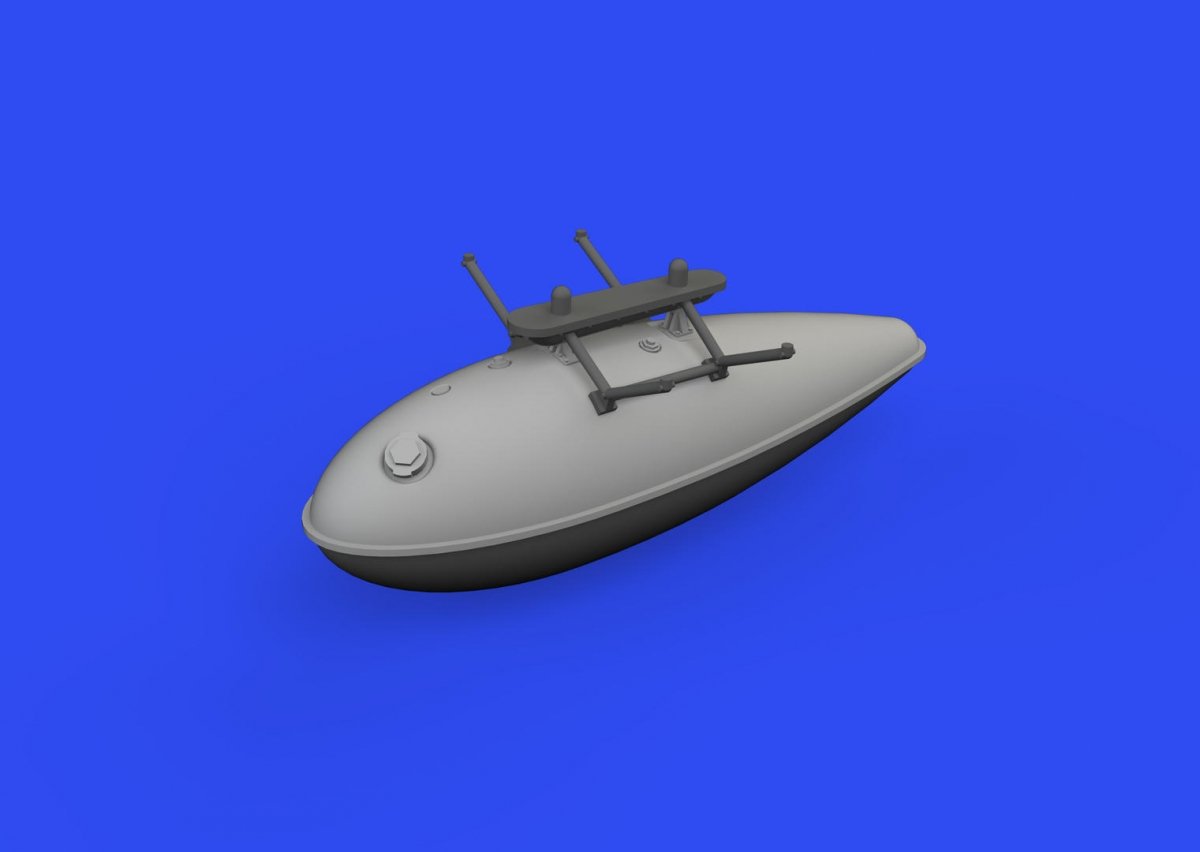 Réservoir largable Eduard 672309 P-39Q 75 gal, maquette à imprimer ARMA HOBBY, échelle 1/72