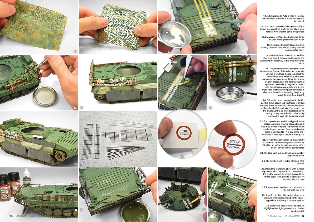 AK Interactive AK4812 TANKER 02: EXTRA ARMOR (English) – image 2
