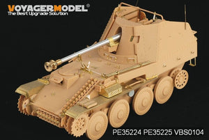 Garde-boues Voyager Model PE35225 pour char allemand Marder III M de la Seconde Guerre mondiale, compatibles avec le modèle TAMIYA 35255 au 1/35 – image 4