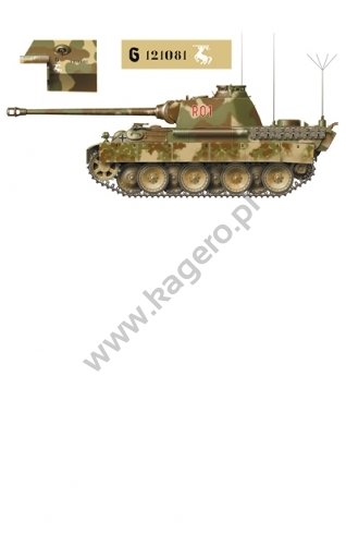Kagero 15031 Pz.Kpfw. V Panther In Attack &amp;amp; Defence (kalkomania) PL/EN – imagen 6