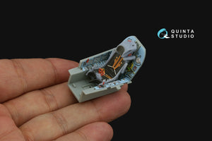 Quinta Studio QD+48480 Su-17M4/Su-22M4 3D-Printed &amp;amp; coloured Interior on decal paper (Hobby Boss) (with 3D-printed resin parts) 1/48 – zdjęcie 9
