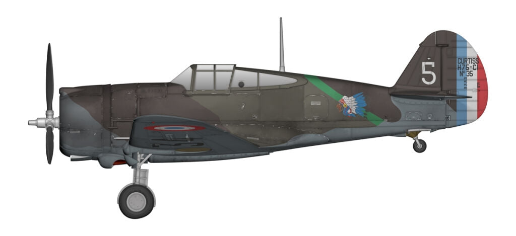 Arma Hobby 70080 Curtiss H-75 A1/A2 1/72 – image 4