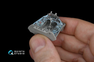 Quinta Studio QD48172 Su-33 3D-Printed &amp;amp; coloured Interior on decal paper (for Kinetic kit) 1/48 – zdjęcie 4
