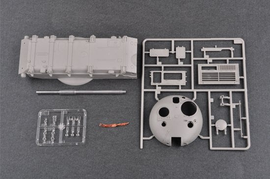 Trumpeter 01550 Char russe T-62 Mod.1975 avec chasse-mines KMT-6 (1/35) – image 11