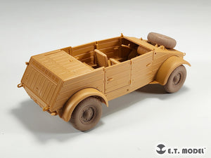 E.T. Model P35-139 WWII German Kübelwagen Type82 Sagged wheels Balloon tyre For TAMIYA Kit 1/35 – Bild 10